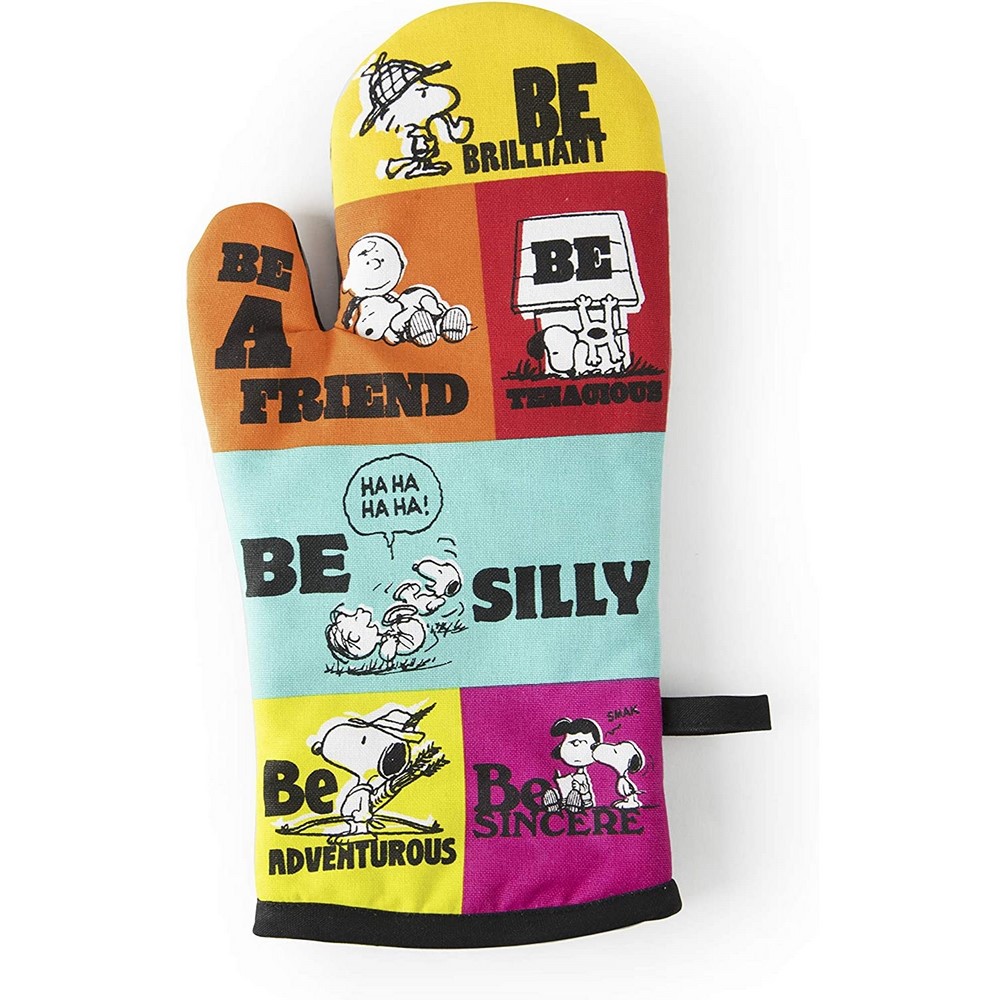 Excelsa Guanto forno Peanuts trapuntato cotone cod.64363